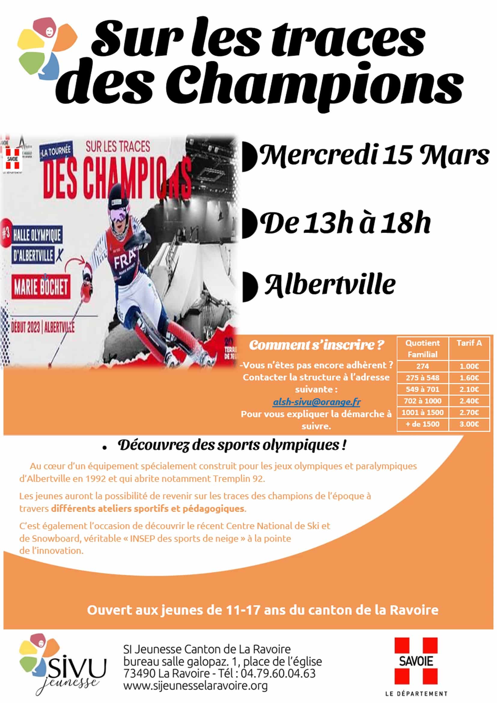 affiche mercredi 15 mars