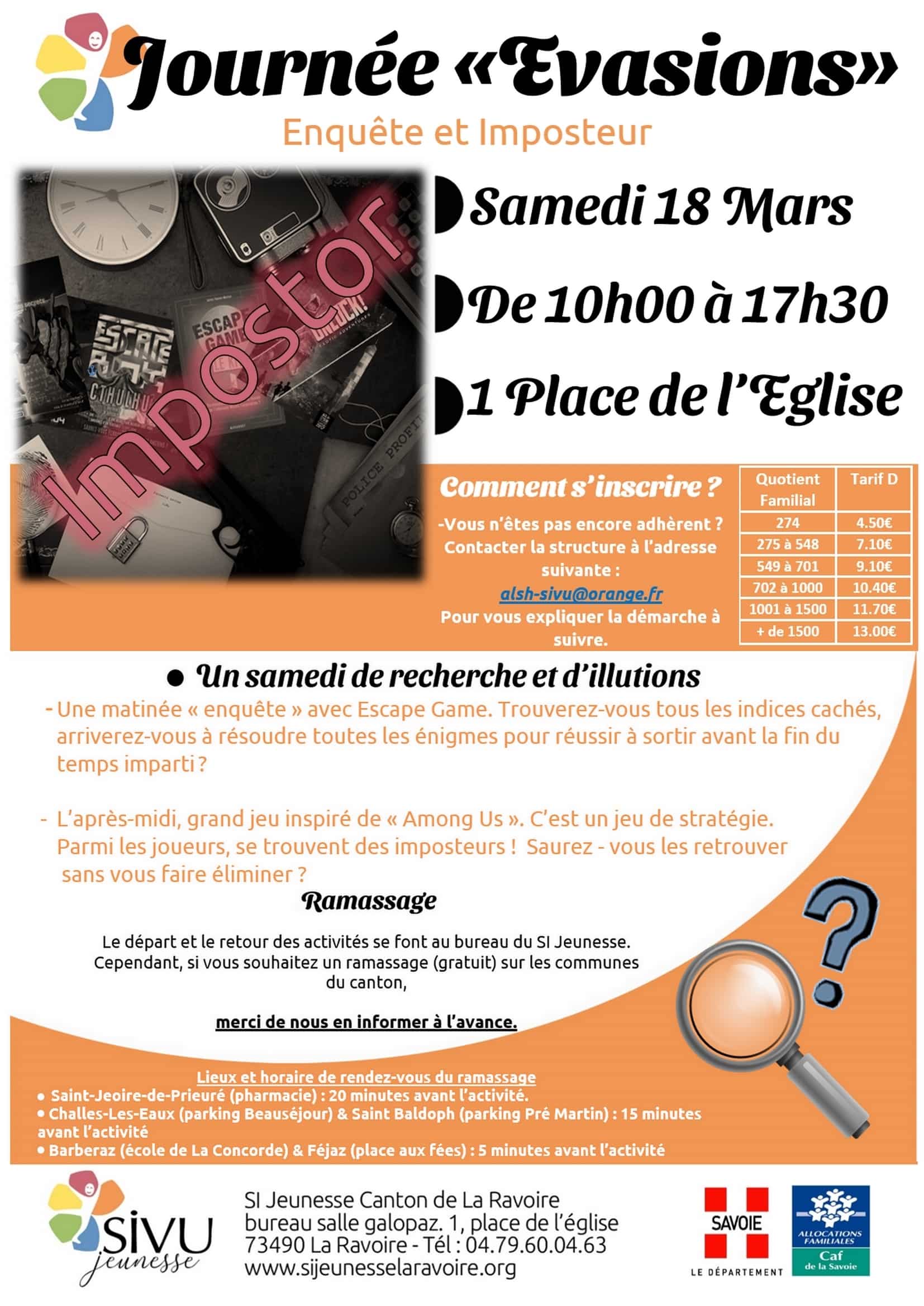 affiche samedi 18 mars